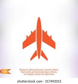 plane vektor icon
