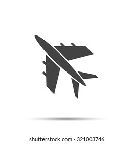 plane vektor icon
