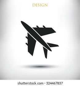 plane vektor icon