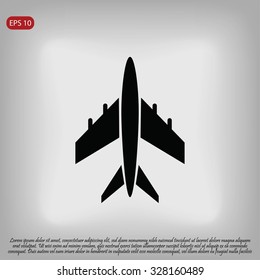 plane vektor icon