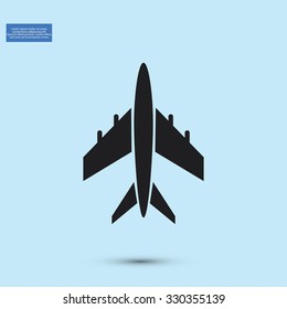 plane vektor icon