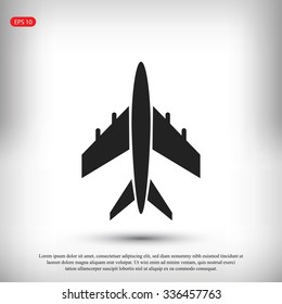 plane vektor icon