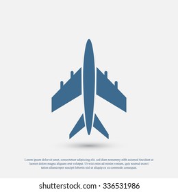 plane vektor icon