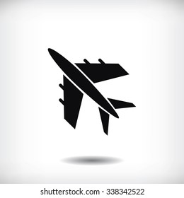 plane vektor icon