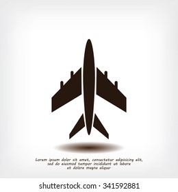 plane vektor icon