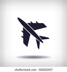 plane vektor icon