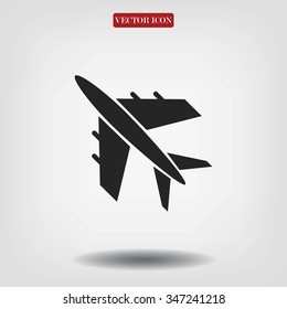 plane vektor icon