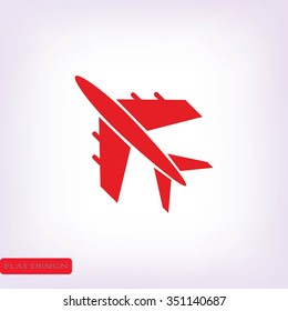 plane vektor icon