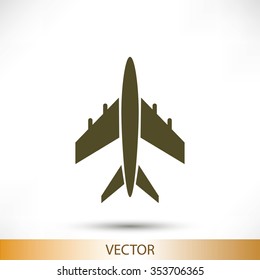 plane vektor icon