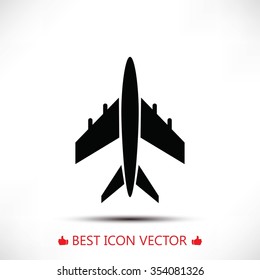 plane vektor icon