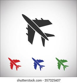 plane vektor icon