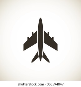 plane vektor icon