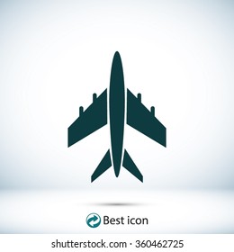 plane vektor icon