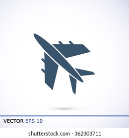 plane vektor icon