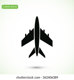 plane vektor icon