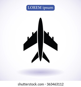 plane vektor icon