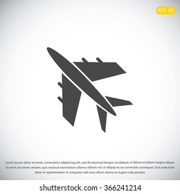 plane vektor icon