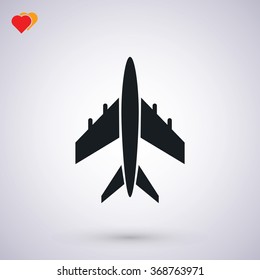 plane vektor icon