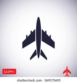 plane vektor icon
