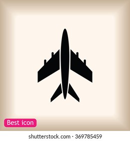 plane vektor icon