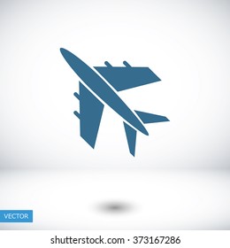 plane vektor icon