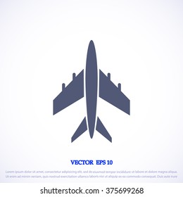 plane vektor icon