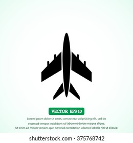 plane vektor icon