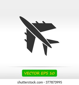 plane vektor icon
