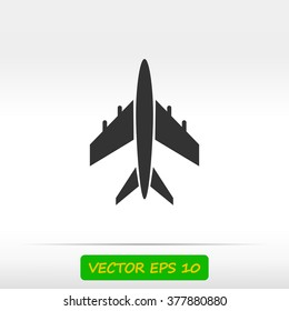 plane vektor icon