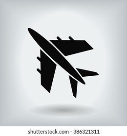 plane vektor icon