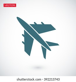 plane vektor icon
