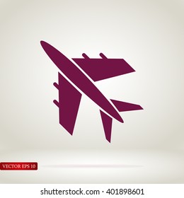 plane vektor icon