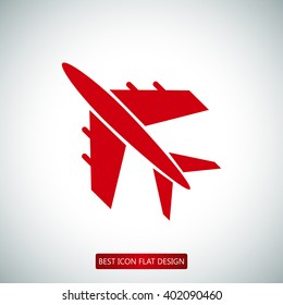 plane vektor icon