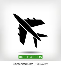 plane vektor icon