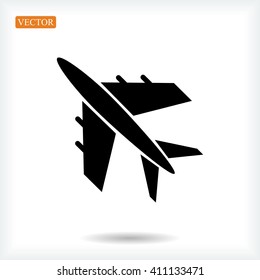 plane vektor icon