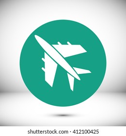 plane vektor icon
