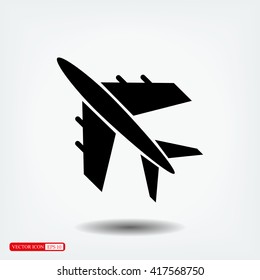 plane vektor icon