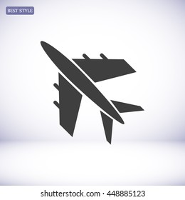 plane vektor icon