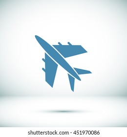plane vektor icon