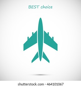 plane vektor icon