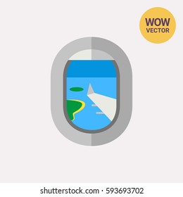 Plane Window Icon