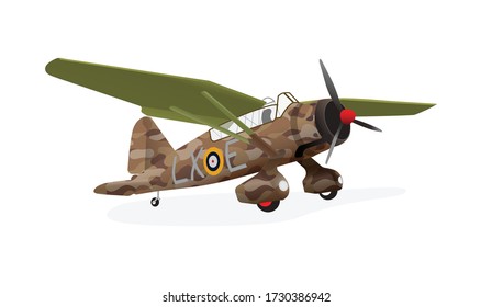 a  plane of World War II