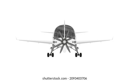 The plane of World War II. Simple gradients only - no gradient mesh.