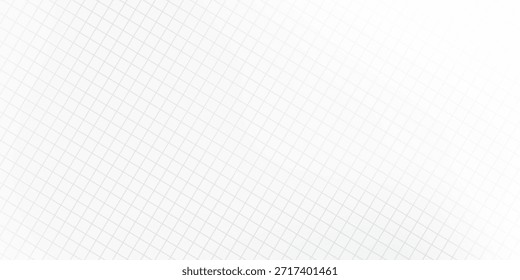 Planer-Seite mit gepunktetem Raster. Nahtlose Schachbrettmuster aus Papier. Notizbuchhintergrund für Retro-Aufzählungszeichen. Einfaches quadratisches Graphmuster. Schulmathematik Tapete. Vorlage für sich wiederholende Vektorgrafiken
