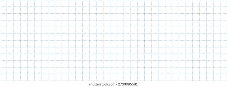 Planer Seite mit gepunkteten quadratischen Gitter nahtlos blau kariert