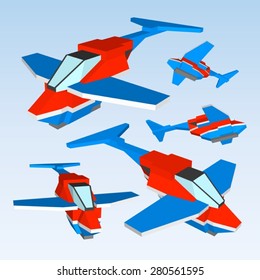 Planes in Formation Vector