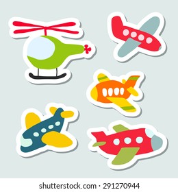 Planes and helicopters