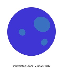 Planet Astronomy Science Globe. Vektorgrafik