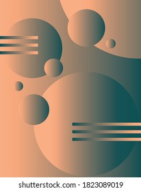 planet background abstract vector circles
