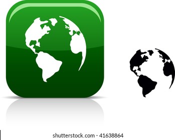  Planet beautiful icon. Vector illustration.